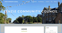 Desktop Screenshot of lenziecommunitycouncil.org.uk